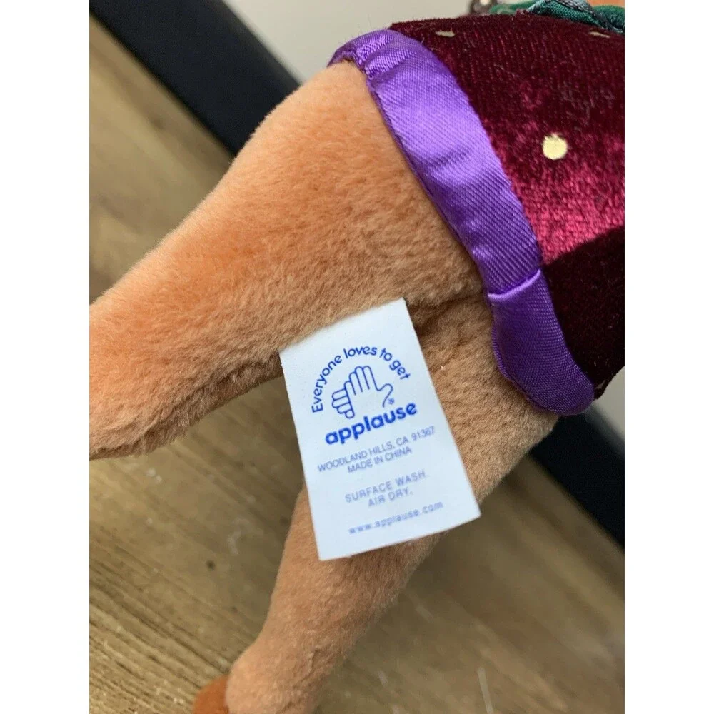 Applause Enchanted Prancer Christmas Reindeer 2002 Plush Toy Stuffed Animal Vtg